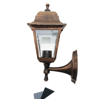 Нажмите для увеличения Светильник уличный Леда. Прозрачный, под медь.